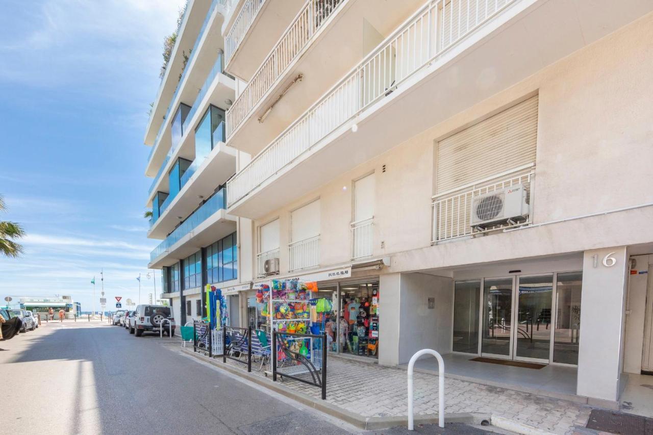 Modern Apartment 2 Bedrooms Quiet Terrace In A Palm Beach Area, 30 Meters From Seaside คานส์ ภายนอก รูปภาพ